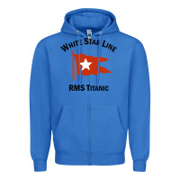 True Royal white star line (1) Zipper Hoodie - artisFamous