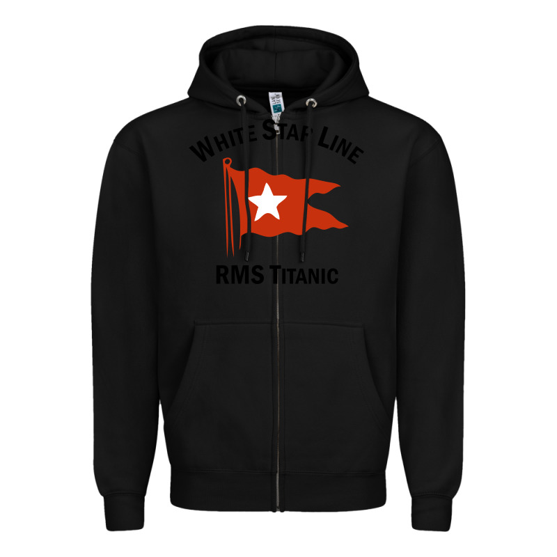 White Star Line (1) Zipper Hoodie by artisFamous | Teevron
