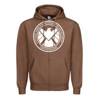 Chestnut agents of shield Zipper Hoodie - artisFamous