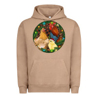 Pigment Burro Christmas Chick Family Urban Hoodie - RanaPortraitStore