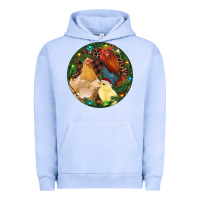 Pigment Grape Ice Christmas Chick Family Urban Hoodie - RanaPortraitStore