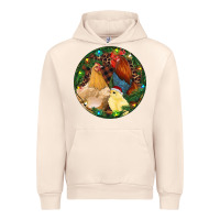 Sandshell Christmas Chick Family Urban Hoodie - RanaPortraitStore