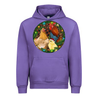 Tulip Christmas Chick Family Urban Hoodie - RanaPortraitStore