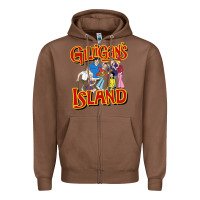 Chestnut gilligan island Zipper Hoodie - artisFamous