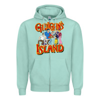 Seafoam gilligan island Zipper Hoodie - artisFamous
