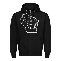 Black the bears still suck Zipper Hoodie - artisFamous