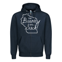 Navy the bears still suck Zipper Hoodie - artisFamous