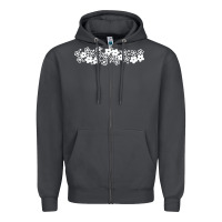 Smoke pyrex pattern Zipper Hoodie - artisFamous