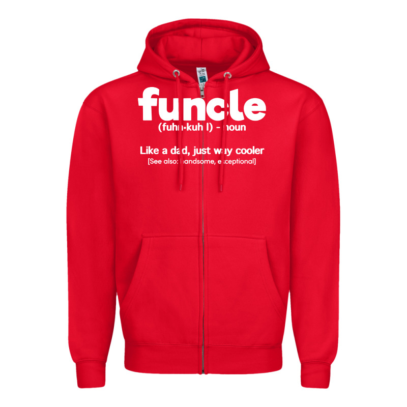 Funcle Definition Zipper Hoodie by artisFamous | Teevron