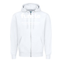 White funcle definition Zipper Hoodie - artisFamous