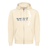 Sandshell charles bukowski Zipper Hoodie - artisFamous
