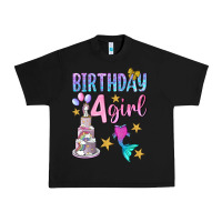 Black birthday girl 4 Urban Heavy Tee - BundleAndBundleShop