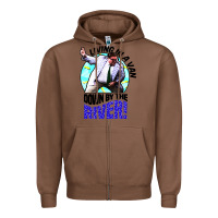 Chestnut chris farley   matt foley nostalgia Zipper Hoodie - artisFamous