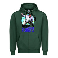 Sports Green chris farley   matt foley nostalgia Zipper Hoodie - artisFamous