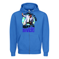 True Royal chris farley   matt foley nostalgia Zipper Hoodie - artisFamous