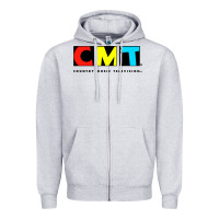 Heather Grey cmt Zipper Hoodie - artisFamous
