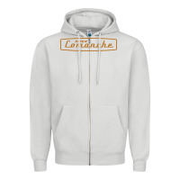 Dove Grey comanche piper Zipper Hoodie - artisFamous