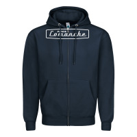 Navy comanche piper Zipper Hoodie - artisFamous
