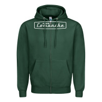 Sports Green comanche piper Zipper Hoodie - artisFamous