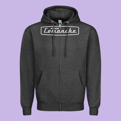 Comanche Piper Zipper Hoodie Designed By Artisfamous