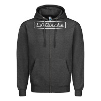 Charcoal Heather comanche piper Zipper Hoodie - artisFamous