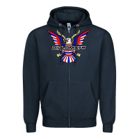 Navy diplomats music Zipper Hoodie - artisFamous