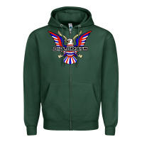 Sports Green diplomats music Zipper Hoodie - artisFamous