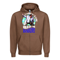 Chestnut chris farley   matt foley nostalgia Zipper Hoodie - artisFamous