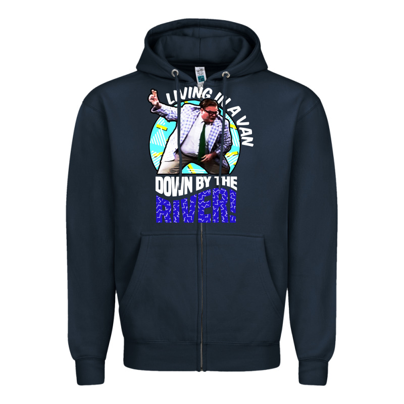 Chris Farley   Matt Foley Nostalgia Zipper Hoodie by artisFamous | Teevron