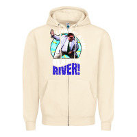 Sandshell chris farley   matt foley nostalgia Zipper Hoodie - artisFamous