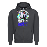Smoke chris farley   matt foley nostalgia Zipper Hoodie - artisFamous