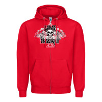 Red Limp Bizkit Essential Zipper Hoodie - artisFamous