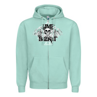 Seafoam Limp Bizkit Essential Zipper Hoodie - artisFamous