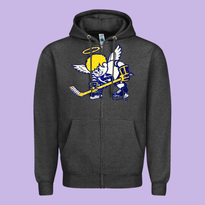 Fighting Saints Zipper Hoodie Designed By Artisfamous
