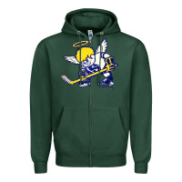 Sports Green fighting saints Zipper Hoodie - artisFamous