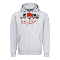 Heather Grey Limp Bizkit Essential Zipper Hoodie - artisFamous