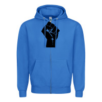 True Royal fist Zipper Hoodie - artisFamous