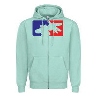 Seafoam Limp Bizkit Essential Zipper Hoodie - artisFamous