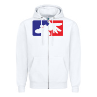 White Limp Bizkit Essential Zipper Hoodie - artisFamous