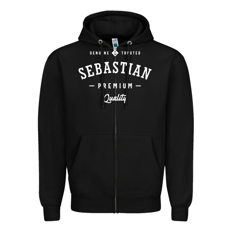 Sebastian Personalized Name Mens Birthday Zipper Hoodie by artisFamous | Teevron