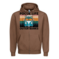 Chestnut pogue life outer banks retro vintage Zipper Hoodie - artisFamous
