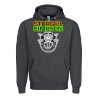 Smoke Sturgill Simpson De Oppresso Liber Zipper Hoodie - artisFamous
