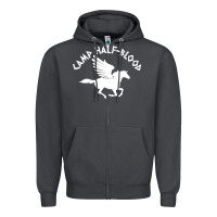 Smoke camp half blood Zipper Hoodie - artisFamous