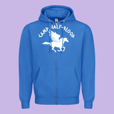 Camp Half Blood Zipper Hoodie Designed By Artisfamous