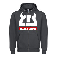 Smoke little devil Zipper Hoodie - artisFamous