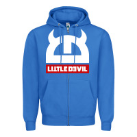 True Royal little devil Zipper Hoodie - artisFamous