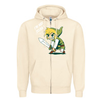 Sandshell i’m not zelda Zipper Hoodie - artisFamous