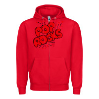 Red pop rocks Zipper Hoodie - artisFamous