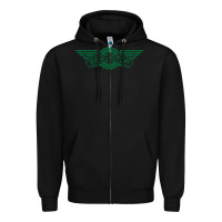 Black wingstop Zipper Hoodie - artisFamous