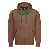 Chestnut wingstop Zipper Hoodie - artisFamous